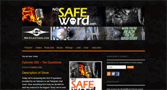 Desktop Screenshot of nosafeword.com